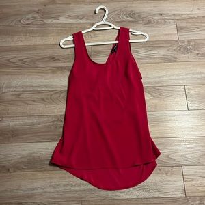 Express open crisscross back tank